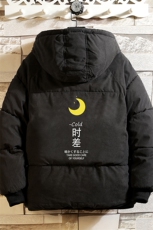 MY16047-P100加厚加绒连帽衣男大码服男面包服男砖墙挂拍，男装棉衣，电商A040A