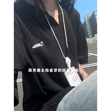 XZ809A/FFF05/P35/控48美式V领坎肩万针小狗绣花T恤，男装T恤，星座809A(原222-1)