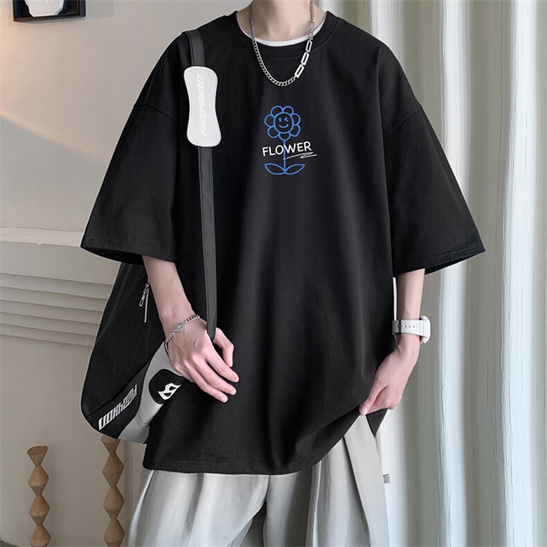 230g重磅纯棉短袖t恤男大码半袖半截袖DX17274-P20,男装T恤,电商A040