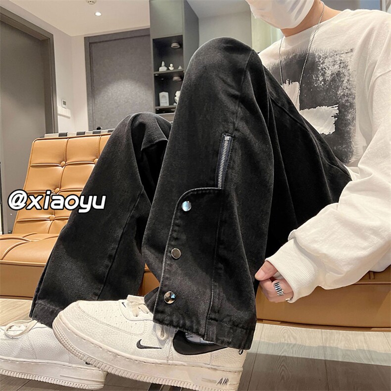 XZ616秋季新款高街拉链复古牛仔裤TY375P65控78,男装牛仔裤,星座512A（原616）