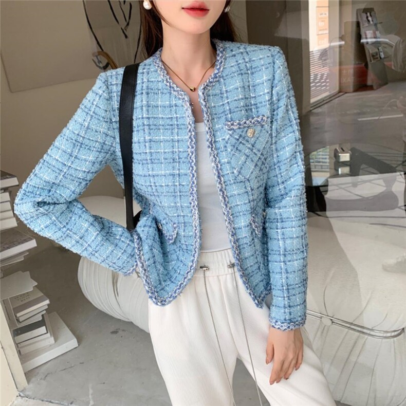 韩版甜美淑女气质高雅外套，其它，荷塘月色