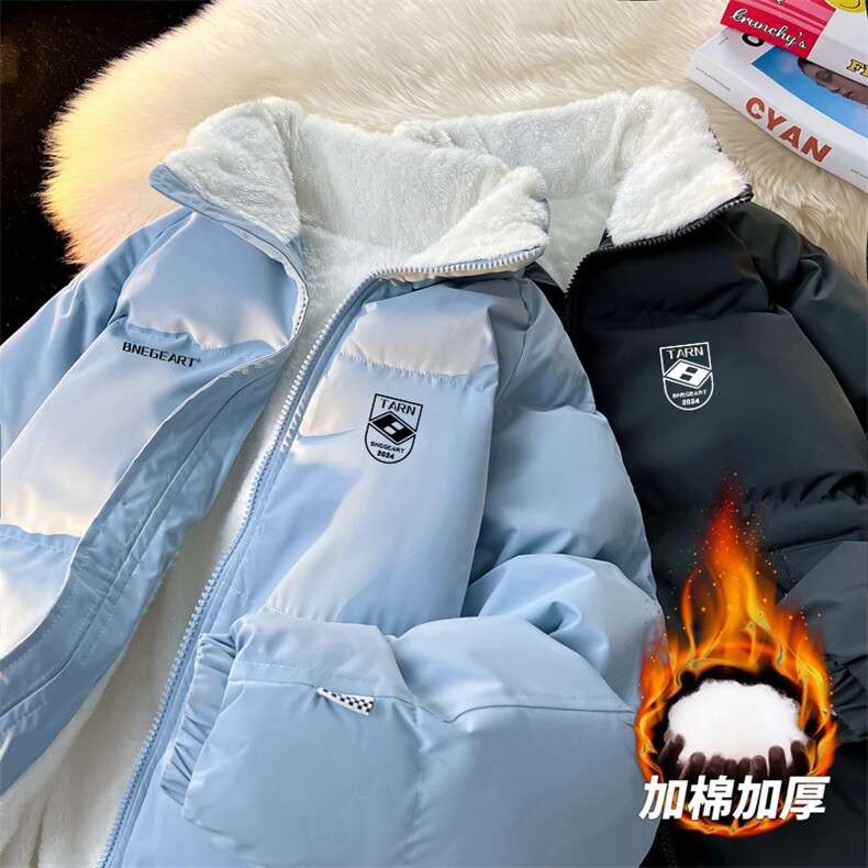 抖音得物品质深度库存三防面料加绒加厚棉衣外套冬棉服WM11108P85,男装棉衣,电商A486