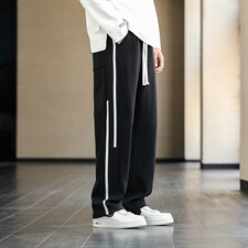 22/秋冬新款港风运动裤潮牌休闲裤潮流男裤直筒裤子男士K3320，男装休闲裤，星座815-2