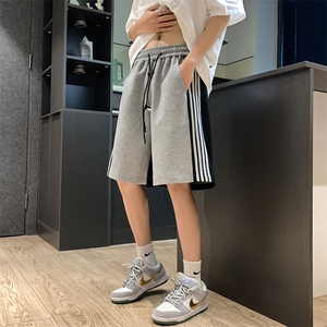 2026夏季薄款男士五分休闲简单时尚潮流运动短裤XD22918-P40图片