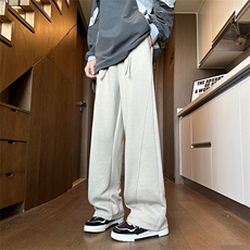 休闲弯刀裤宽松直筒运动卫裤A481特P40控68，男装休闲裤，电商A309