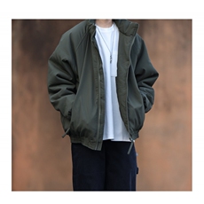 【现货】美式复古男女秋冬宽松加厚立领保暖棉服SJ56P74，男装棉衣，星座1112-1