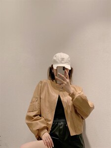 秋季pu皮外套夹克图片