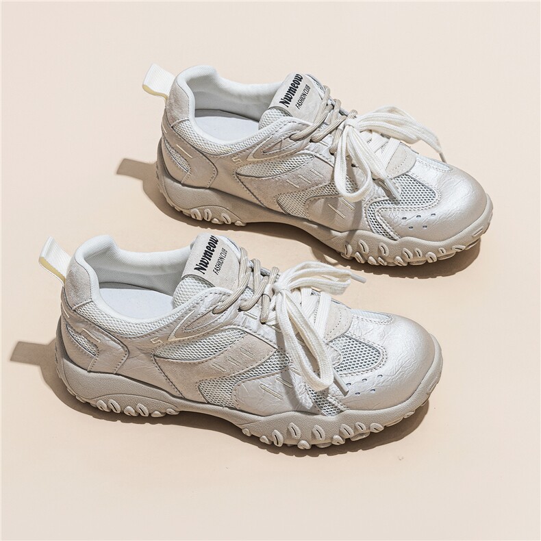 夏季新款厚底增高透气单层网纱休闲运动鞋潮鞋女，女鞋休闲鞋，电商A223