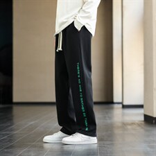 22/秋冬新款港风运动裤潮牌休闲裤潮流男裤直筒裤子男士K3319，男装休闲裤，星座815-2