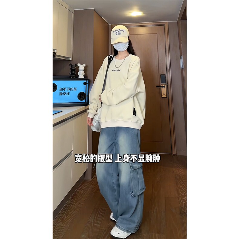 秋冬新款重磅高品质双面奥丽绒卫衣M-5XL特P45控78,男装卫衣,电商B325