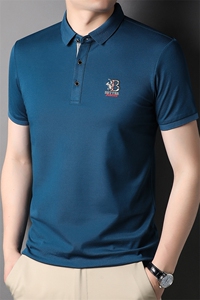 男士商务休闲纯棉短袖T恤夏季青年潮流半袖POLO衫上衣SFT3096-P58图片