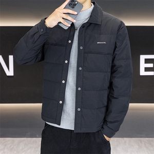 男士羽绒服2025冬季新款轻薄保暖防寒休闲百搭外套图片