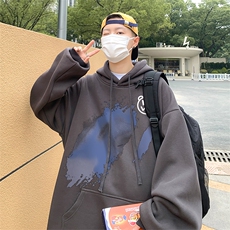 直播品质360克重磅美式印花卫衣Y220特P35同步供应华棉P45特，男装卫衣，电商A486