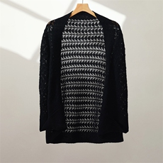 2025新款时尚舒适百搭开衫女士，女装针织衫/毛衣，喜润羊绒