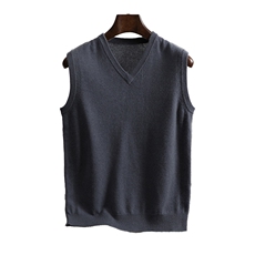 2024秋冬新款男士舒适简约马甲有型百搭男装，男装背心/马甲，奥澜羊绒