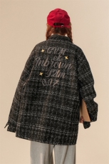 1小香风大码M-5XL面料：聚酯纤维潮长袖衬衣CCS8019P45控68，男装衬衫，星座226-2