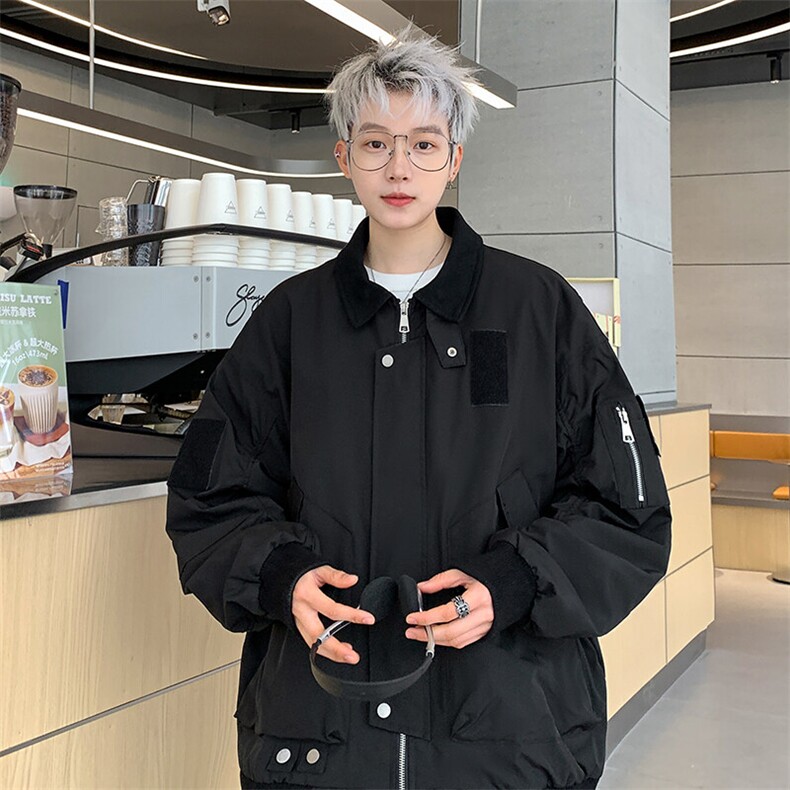 JK8804-P70美式秋潮牌重工设计感拼接夹克现货,男装夹克,星座1503