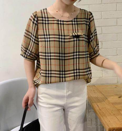 小格子超耐看，女装，赫她娜