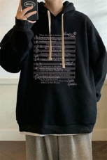 连帽卫衣男大码胖子帽衫大号运动服WY2428-P35，男装卫衣，电商A040