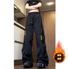 女模加绒保暖防水冲锋裤S157-P65常规款P55控98，男装棉衣，电商A337