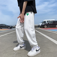 2025夏季新款港风束脚抽绳男运动休闲裤D201-DM151-P40，男装休闲裤，电商D321-1