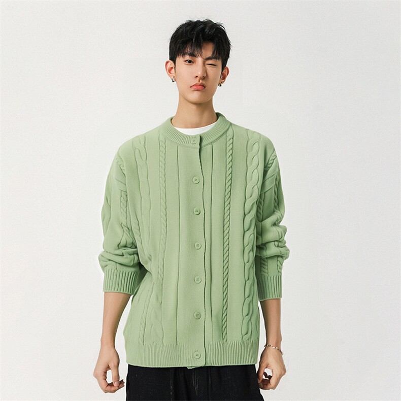 潮牌宽松休闲毛衣潮流针织衫A161-MZ0055-P65,男装针织衫/毛衣,电商A161