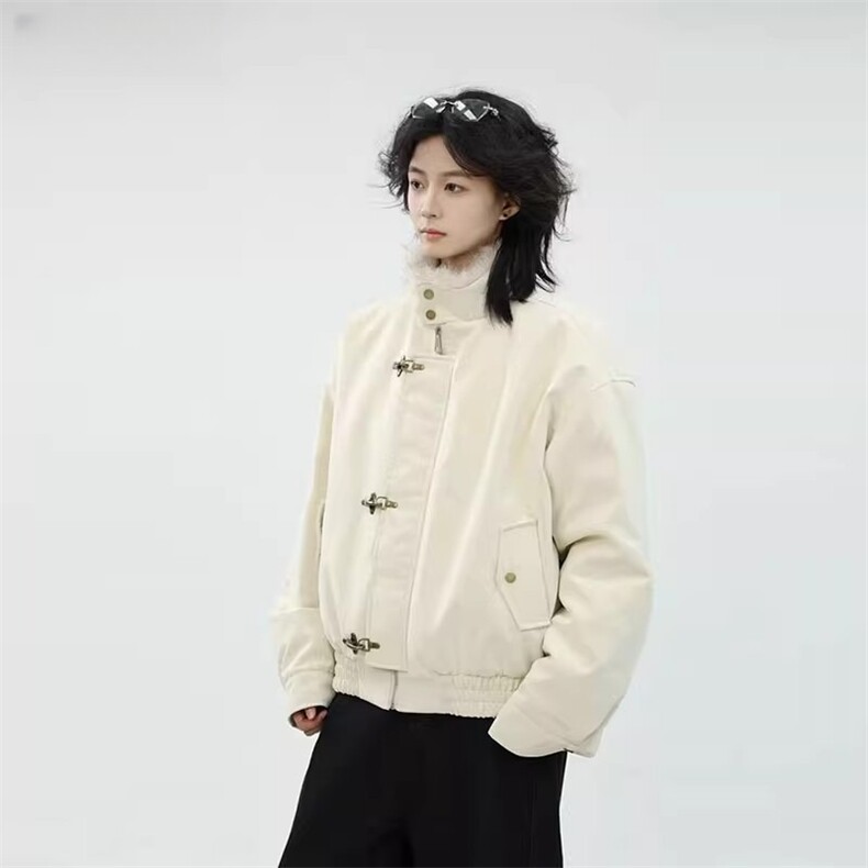 1506/YRJM50520皮衣棉服男冬季飞机扣设计保暖过冬座山雕外套,男装皮衣,星座1506