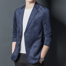 CAD107004钱塘2020-2春秋季薄款休闲时尚中青年男士西服P170，男装西服，钱塘207-2
