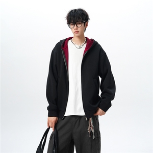 美式座山雕加绒加厚棉服男冬宽松连帽毛领棉衣外套MY18001图片