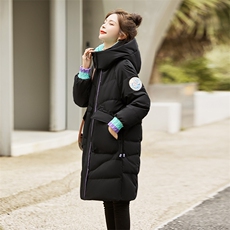 时尚女装秋冬新款高腰显瘦开叉半身裙中长款包臀裙，女装羽绒服，贵人树