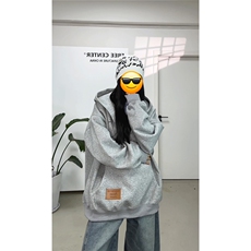 视频截图慎用!图片只做展示大货已到美式大V领连帽卫衣WY78069P68，男装卫衣，星座226-2