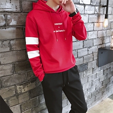 有报告卫衣连帽休闲运动两件套装男生帅气衣服DS158T，男装卫衣，电商A102