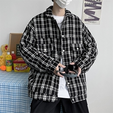 2025秋装小香风夹克男外套加肥加大码胖子中性穿搭胖人男装，男装夹克，星座909-2（原星座717-2）