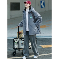 冬上新加棉加厚棉服中性个性连帽棉衣外套男女8330-P115控价158，男装棉衣，电商A441-1