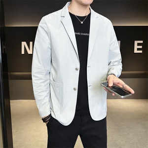 春季新款商务风西装外套男休闲西服男士西服JK02628-P83图片