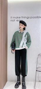针织毛衣女秋冬设计感小众慵懒风外穿套头宽松针织衫软糯图片
