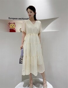 夏季新款韩版连衣裙,女装连衣裙,起奢(7F)