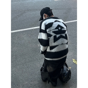 自家图，不拿货cleanfit马海毛毛衣男高级感针织衫MY03-P60