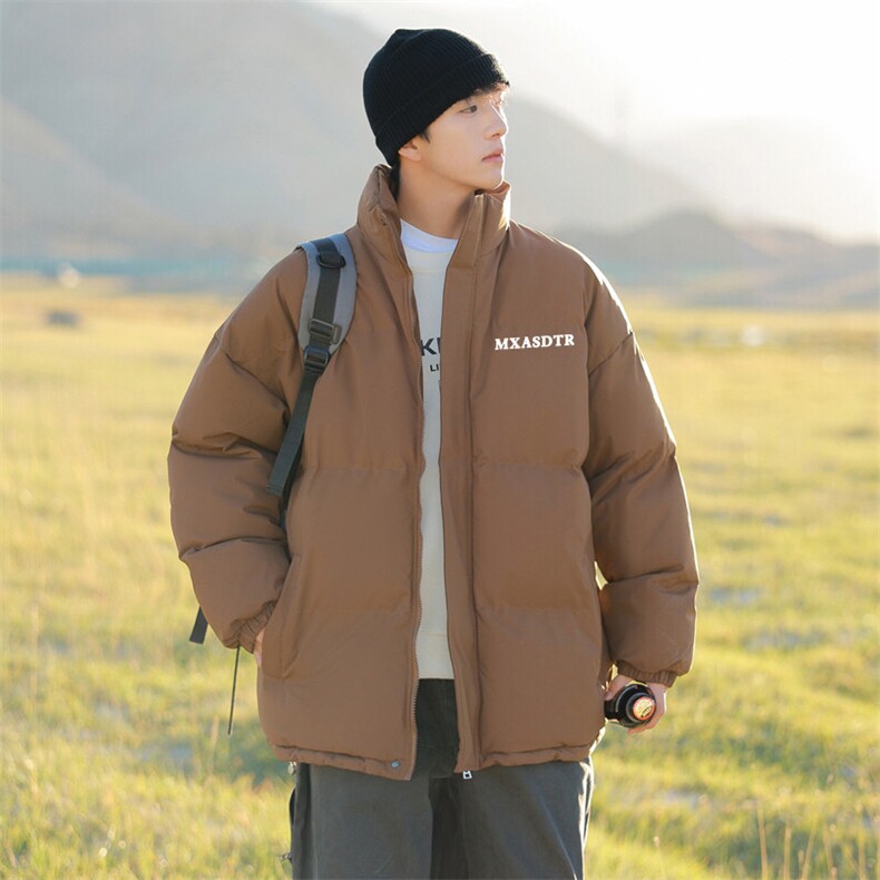 现货 抖音得物可供视频 冬季三防加厚羽绒棉衣外套面包棉服 81139图片