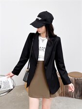 气质西装外套修身款，女装西装，XIMO 熙茉