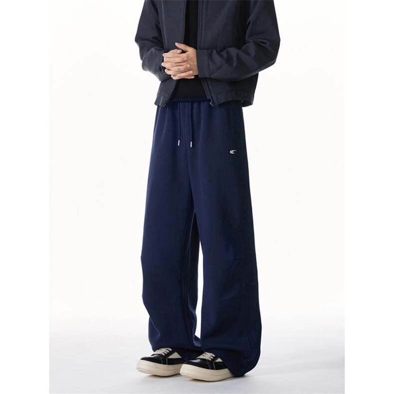 纯色卫裤男秋裤休闲直筒裤k112p38控78，男装休闲裤，星座1011-1