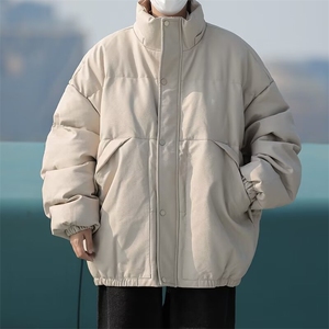 美式痞帅pu皮棉衣男冬季加厚棉袄棉服 FW26 P88图片