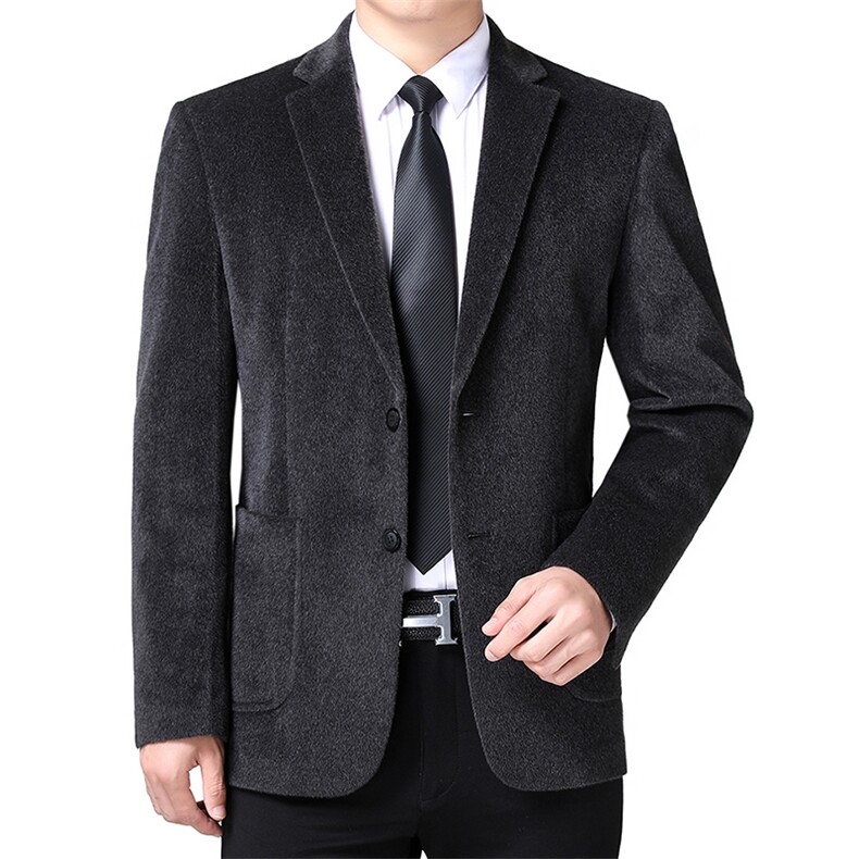 西服男装2023春秋季纯色商务休闲西装中年韩版修身上衣男士外套,男装西服,电商B212（原钱塘6029）