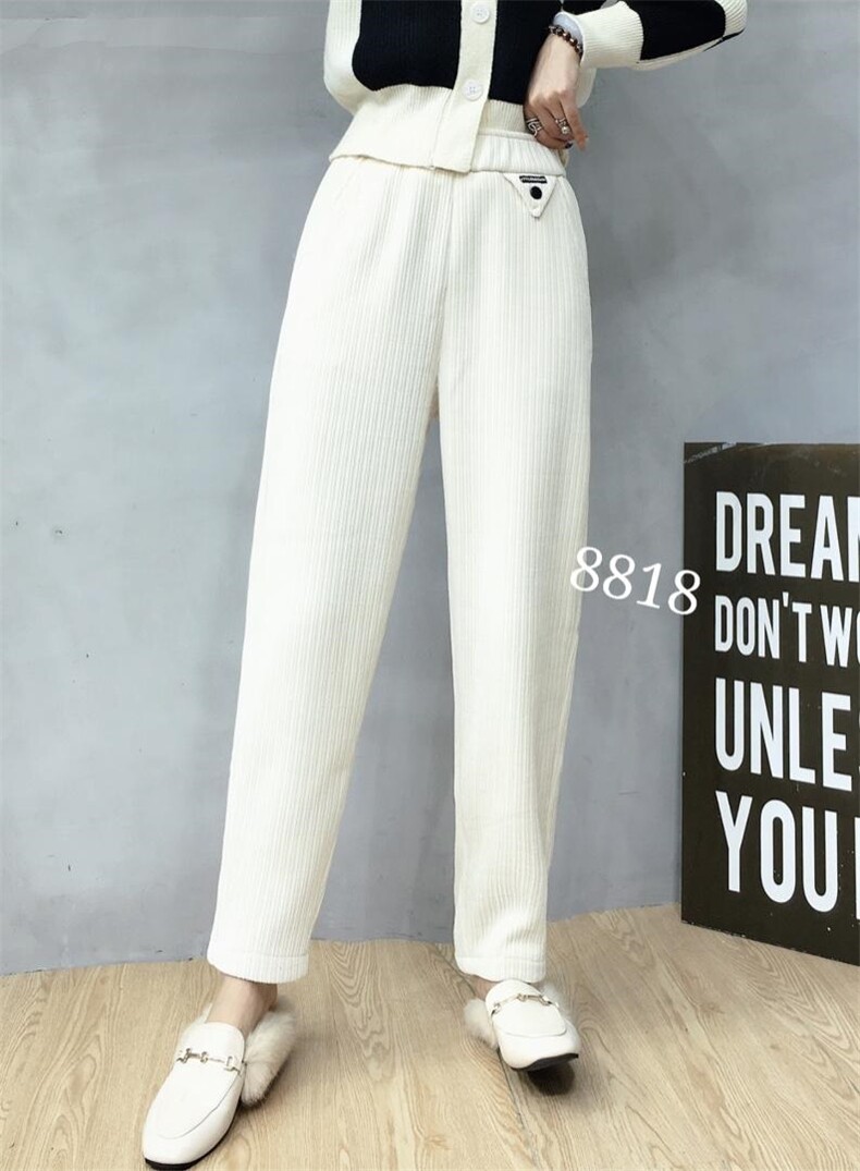 雪尼尔加绒烟筒裤，其它，帝瀛 DY