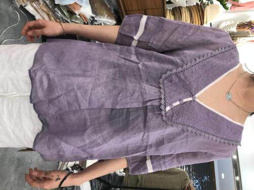 麻料大量上货中，女装，戈依绣