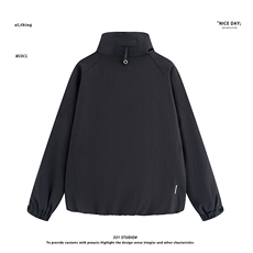 平铺~新标90白鸭绒冬季日系多口袋立领羽绒服外套E102/P268，男装羽绒服，电商B331