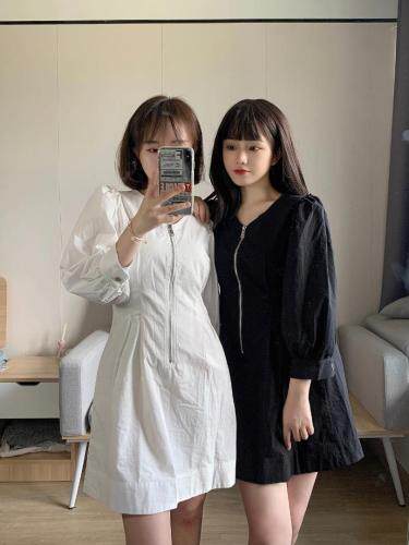 秋装新款连衣裙，女装连衣裙，戈朴