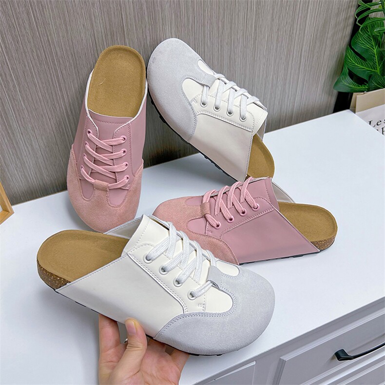 X3820-P145包头拖鞋2024夏季新款外穿时尚半拖休闲百搭凉拖，女鞋拖鞋，星座1407-3