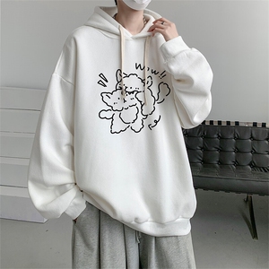 连帽卫衣男大码胖子帽衫大号运动服WY2427-P35图片