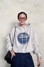 戴帽卫衣，女装卫衣/绒衫，依秀儿